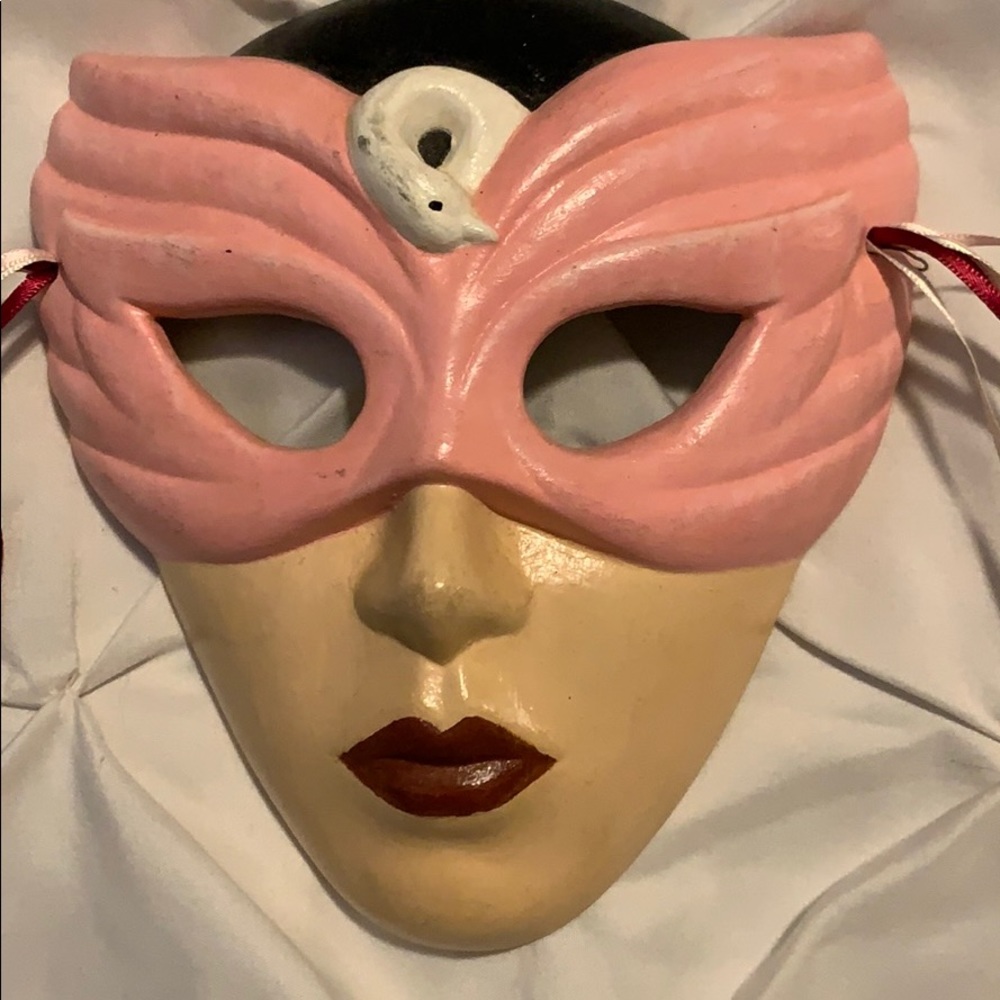 Handmade Decorative Ceramic Mask - Picture 2 of 6